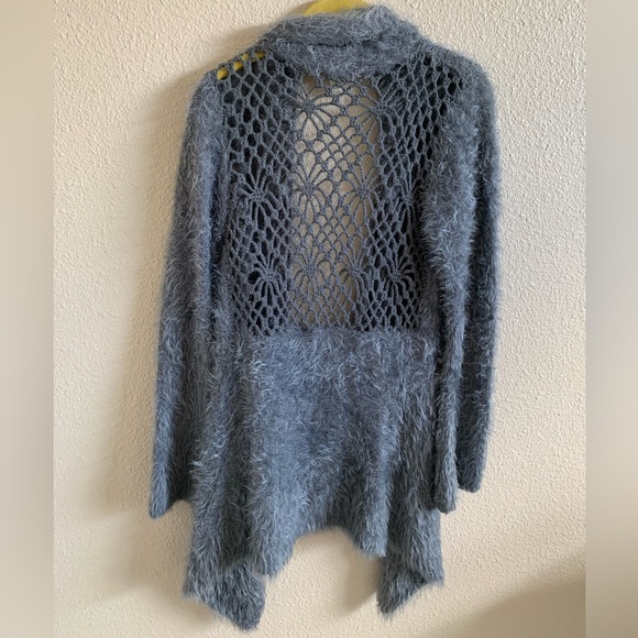 Fuzzy Knit Floral Cottagecore Duster🌴 - Picture 4 of 6